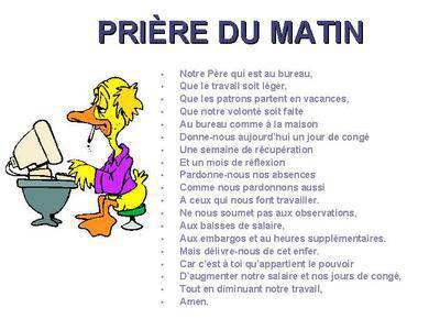 quelle priere !!!
